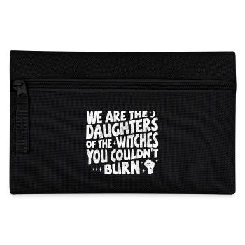Nous sommes les filles des sorcières que tu n’as pas pu brûler - Trousse - noir - Devant