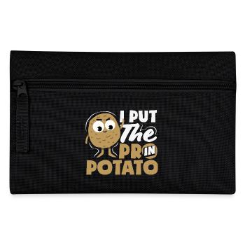 Taters Over Haters Potato - Pencil Case - black - Front