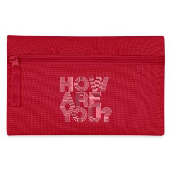 How are you? - Pencil Case - red - Front