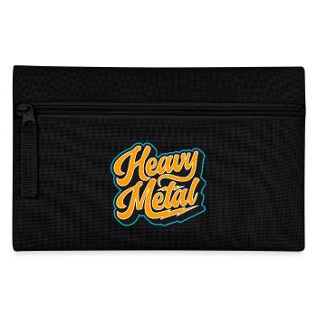 Heavy Metal Bold Script Logo - Federtasche - Schwarz - Vorne