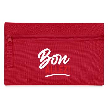 Bon Allez Humour Français Résignation - Trousse - rouge - Devant