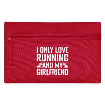 Marathon Runner I Only Love Running - Federtasche - Rot - Vorne