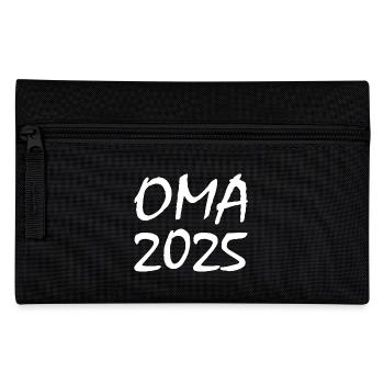 Oma 2025 - Federtasche - Schwarz - Vorne