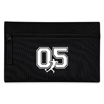 Soccer Number 05 Soccer Player - Pencil Case - black - Front