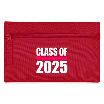 Class of 2025 - Pencil Case - red - Front