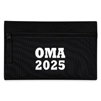 Oma 2025 - Federtasche - Schwarz - Vorne