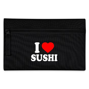 I love sushi - Federtasche - Schwarz - Vorne