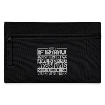 Wrestling Frauen - Federtasche - Schwarz - Vorne