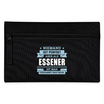 Funshirt Essener - Federtasche - Schwarz - Vorne