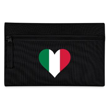 A Heart for Italy - Pencil Case - black - Front