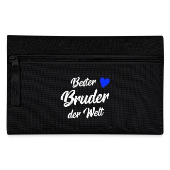 bester bruder - Federtasche - Schwarz - Vorne