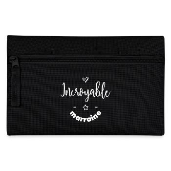 incroyable marraine - Trousse - noir - Devant