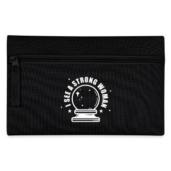 Je vois un T-shirt forte femme - Trousse - noir - Devant