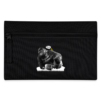 Gorilla - Federtasche - Schwarz - Vorne