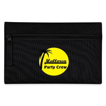 Mallorca Party Crew T-Shirts - Federtasche - Schwarz - Vorne