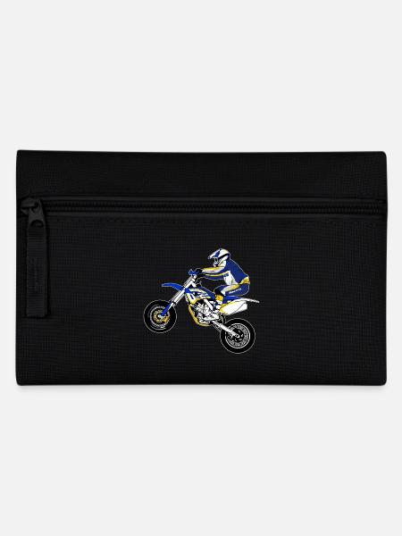Supermoto - Federtasche - Schwarz