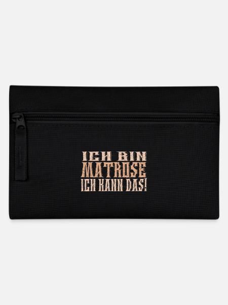 Ich bin Matrose - Federtasche - Schwarz