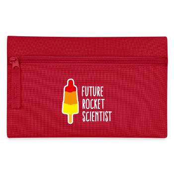 Future rocket scientist Eis Abschluss Rakete - Federtasche - Rot - Vorne