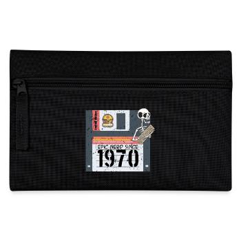 Nerd Geburtstag 1970 - Federtasche - Schwarz - Vorne