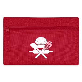 Baking & Pastry Lovers, Baking Tools & Utensils - Pencil Case - red - Front