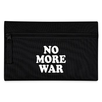 No more war - Pencil Case - black - Front
