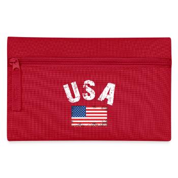Drapeau des États-Unis - Trousse - rouge - Devant
