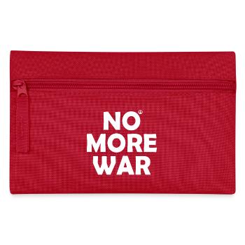 No more war - Pencil Case - red - Front
