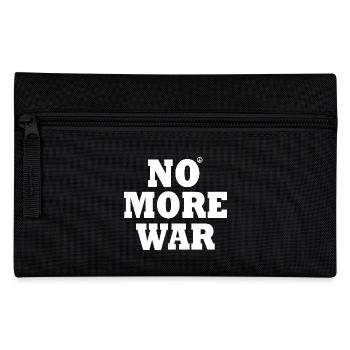 No more war - Pencil Case - black - Front