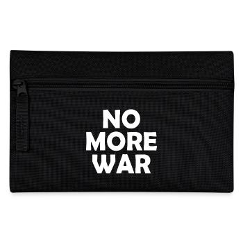 No more war - Pencil Case - black - Front