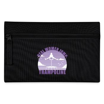 Real Women Jump Trampolines / Jumping Fitness - Trousse - noir - Devant