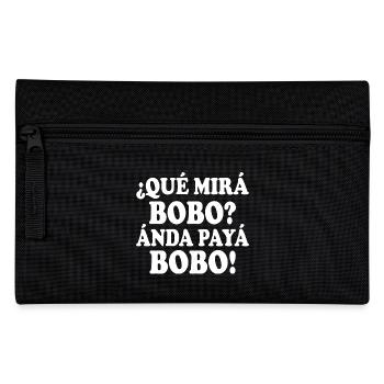 que mira bobo - Federtasche - Schwarz - Vorne