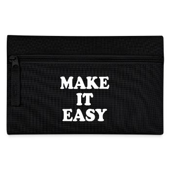 Make it easy - Pencil Case - black - Front