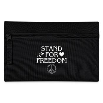 Stand for Freedom - Pencil Case - black - Front