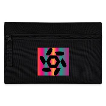 DESIGN. ART. GEEK. VINTAGE. GRAPHIQUE. MANGA. ASIE - Trousse - noir - Devant