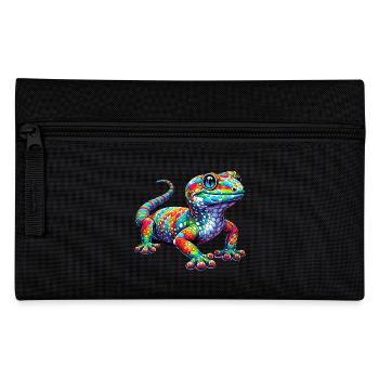 Gecko - Pencil Case - black - Front