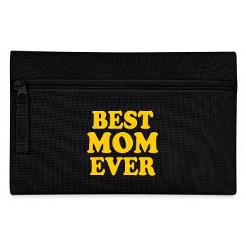 Best mom ever - Pencil Case - black - Front