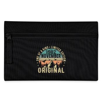 November 1982 Birthday Gift - November 1982 - Pencil Case - black - Front