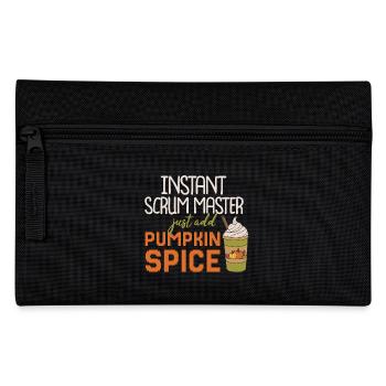 Instant Scrum Master add Pumpkin Spice - Federtasche - Schwarz - Vorne