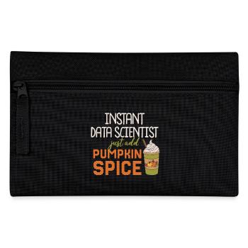 Data Scientist Thanksgiving Pumpkin Spice - Federtasche - Schwarz - Vorne