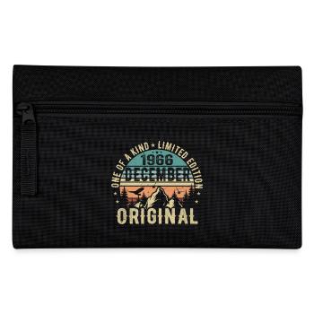 Légendes Anniversaire Décembre 1966 Naissance Cadeau - Trousse - noir - Devant