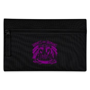 HOMES AND HUMANS - Pencil Case - black - Front