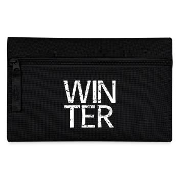 Winter - Pencil Case - black - Front