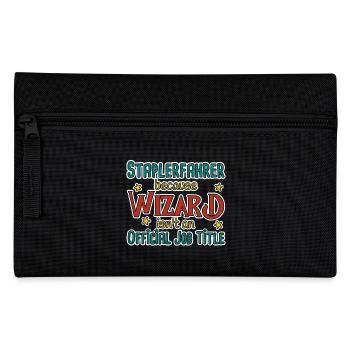 Forklift Driver Wizard Forklift Driver - Pencil Case - black - Front