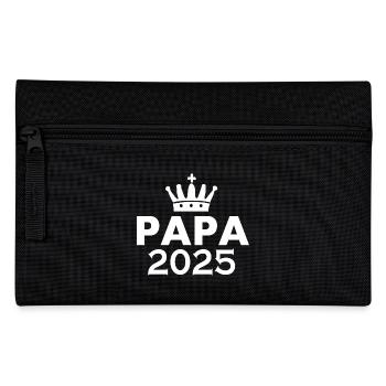 Papa 2025 - Federtasche - Schwarz - Vorne