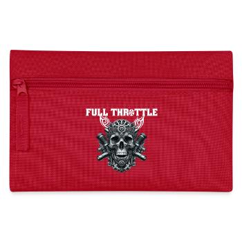 Vollgas - Full Throttle - Pencil Case - red - Front