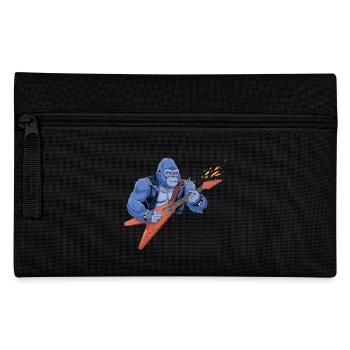 Rockin' Gorilla - Pencil Case - black - Front