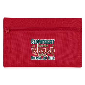 Géophysicien magicien Géophysique - Trousse - rouge - Devant