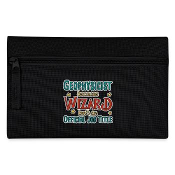 Geophysicist Wizard Geophysik - Federtasche - Schwarz - Vorne