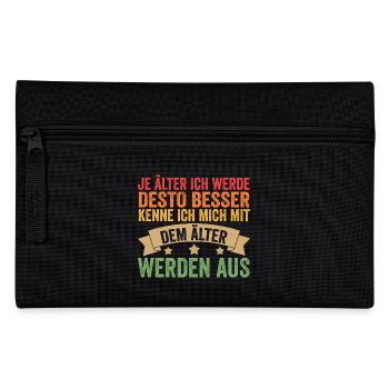 Ich Bin Nicht Alt Geburtstag - Federtasche - Schwarz - Vorne