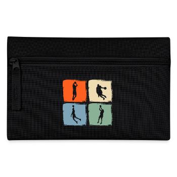 Basketball Players Basketball - Pencil Case - black - Front